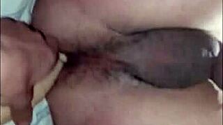 Brunette Slut Pegs Boyfriend Ass Dildos G-Spot Orgasm Huge Butt Fuck!