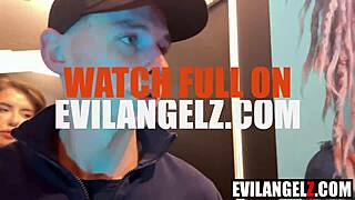 Backstage blowjob with mick shagger milf