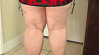 check out jamdown26 ssbbw dancing sexy in mini skirt n heels 😍💃