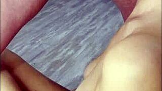 StepMom's Saggy Tits Cougar Best Blowjob Swallows Stepson Huge Load