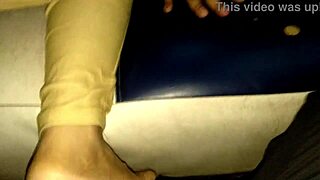 stepmom fucked hard by stepson in car!