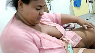 stepmom caught me jerking off in shower, her fat juicy ass made me fuck her pussy till creampie!