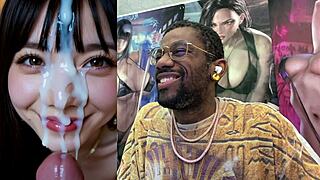 tight asian teen sucks bbc gets facial cum covered