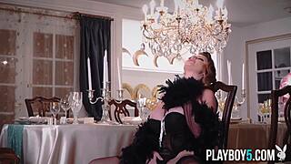 Huge boobs bubble butt British MILF Sophie Dee solo tease