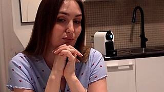 A Lonely Milf Stepmom Finally Seduces Her Sailor Stepson