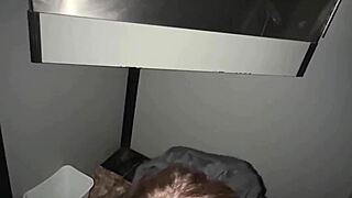 my horny wife takes huge cock at gloryhole sex shop