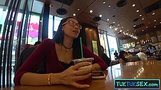 sexy thai milf mall pickup leads to amateur hardcore fuck