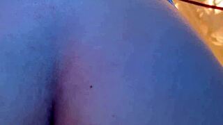 real couple camps out for anal tent sex?