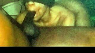 Tina X Gags on Massive Black Cock All Night in Deepthroat Face Fuck Frenzy