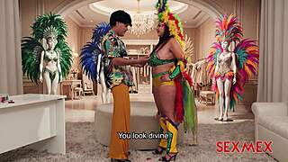 Sexmex Kari Cachonda Milfs Carnival Outfit Tease