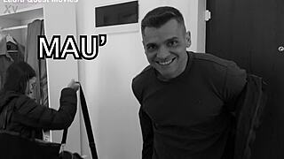 friends turning into lovers sharing wild group fun backstage