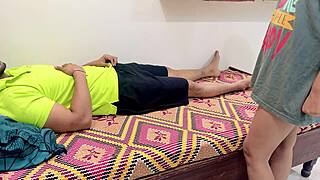 stepmom sneaks into stepson bed for dirty night of fun