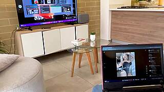 My Ebony Stepmom Joins Casting For Boss Threesome