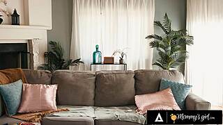 Mommys Girl Milf Ophelia Kaan Catches Horny Petite Stepbae Haley Reed Butt Plug