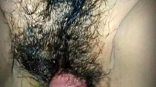 chubby mature neighbors hairy pussy small cock close up