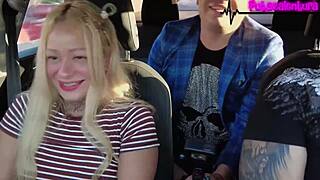 porncast tony mendoza nidia yoshira luis garay blowjob action in car huh?