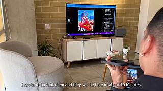 My Ebony Stepmom Joins Casting For Boss Threesome