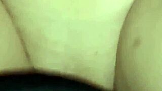 Ever sneaked a pov peek at stepmom's wet hairy pussy lips getting fucked homemade style?