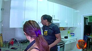 can't find good help? just fuck the big ass slut bent over!