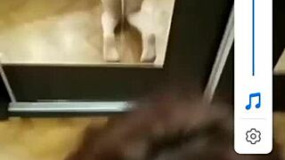 step sister sneaks blowjob on my big cock while wife sleeps away