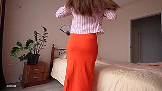 cum on my perfect small tits before office time?