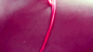 voyeur stepson jerks off watching stepmom's big pussy on beach bed