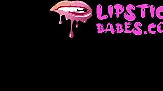 Michelle Thorne's thick lipstick teases dirty babes shoot!