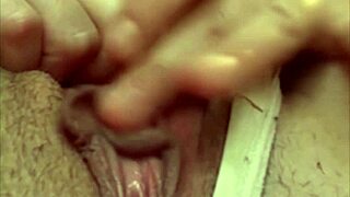 Artemisia Love fingers wet Italian milf pussy close