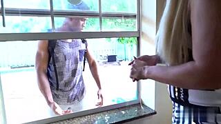 Nina Kayy Fucks Son's Best Friend With Big Black Cock