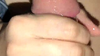 saudi couple's first rough anal creampie homemade pov in riyadh bed