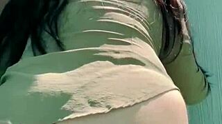 mexicana secretary milf strips uniform masturbates shows ass pussy