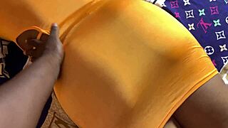 i ravage cute ebony teen girlfriend's tight pussy in rough homemade quickie