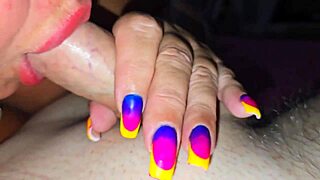 Pulling Down Stepmom's Panties for Taboo Amateur Fingering