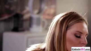 lesbian milf seduces best friends pregnant stepdaughter 👩‍❤️‍👩💦