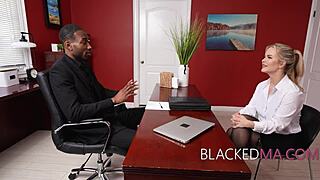 Blond Pawg Sasses Hollywood Cash Big Cock