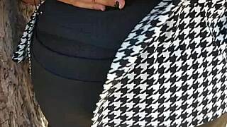 Chubby Milf Big Tits Park Exhibition Flash