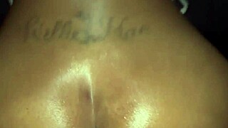 fresh from shower, amateur couple slams doggystyle anal backshots