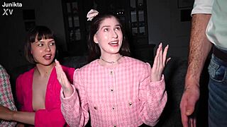 barbie sex dolls gangbang orgy with cum covered facials