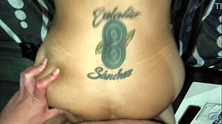 they take mexican milf to hotel for rough doggystyle creampie and facial!