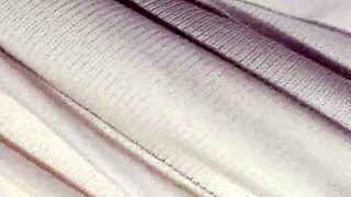 saudi couple's first rough anal creampie homemade pov in riyadh bed