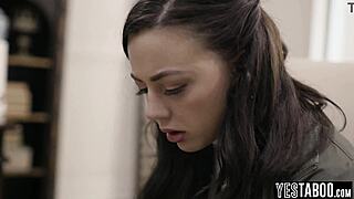 😈 Cunning old hairy milf tricks virgin teen into big cock pounding! 🍆