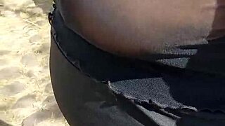Chubby Milf Big Tits Park Exhibition Flash