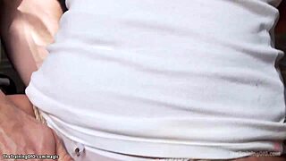 huge titted milf bound gagged choked in brutal gangbang with monster cocks