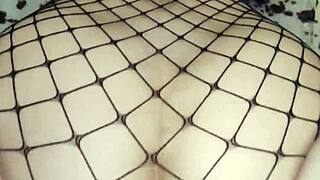 Erotic Lingerie Wife Teases in Homemade Anal Play