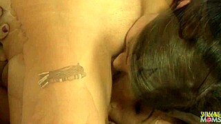 Sexy Redhead And Brunette Lesbians Devour Pussy In Closeup Bed Threesome