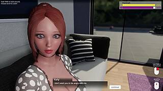 Redhead slut milf swallows cum after big cock titty fuck seduction