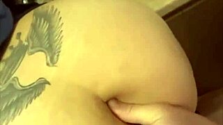 big fat ass brunette stepmom invites stepbrother for intimate homemade anal doggystyle kissing