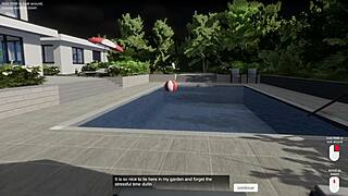 Redhead slut milf swallows cum after big cock titty fuck seduction