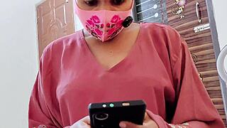 Hijabi Stepmom's Bedroom Desire Ignites with Stepson's Deep Lick and Blowjob