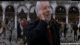 Charlize Theron The Italian Job 2003 Topless Tease